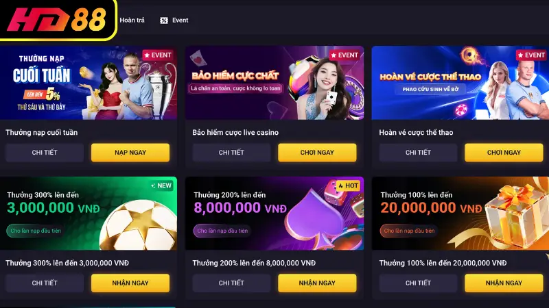 Khuyến mãi hấp dẫn, ưu đãi liên tục